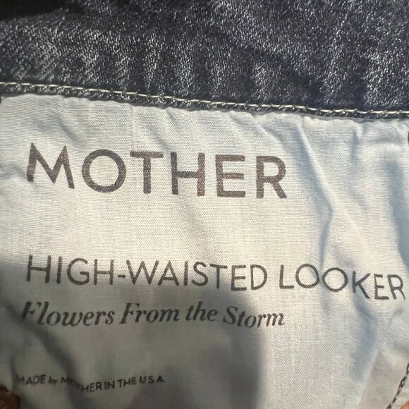 MOTHER DENIM - High Waisted Looker, Flowers from the Storm 28 - Picture 6 of 7